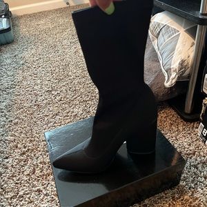 Stylish sock boots! NEVER worn 2 for 1 deal!